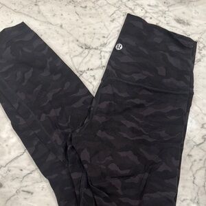 Lululemon Black Camo Leggings
